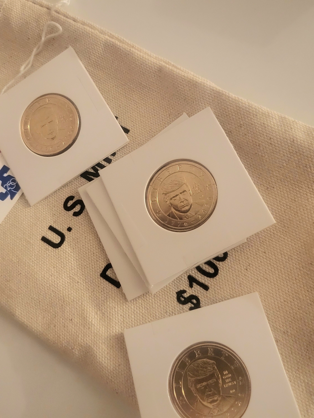2026 Donald J. Trump $1 Coin – U.S. Mint Semiquincentennial X5 Coins